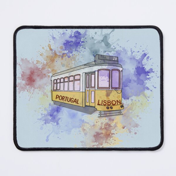 Item preview, Lisbon, Portugal Yellow Tram 28 designed and sold by The Touristy Tourists.