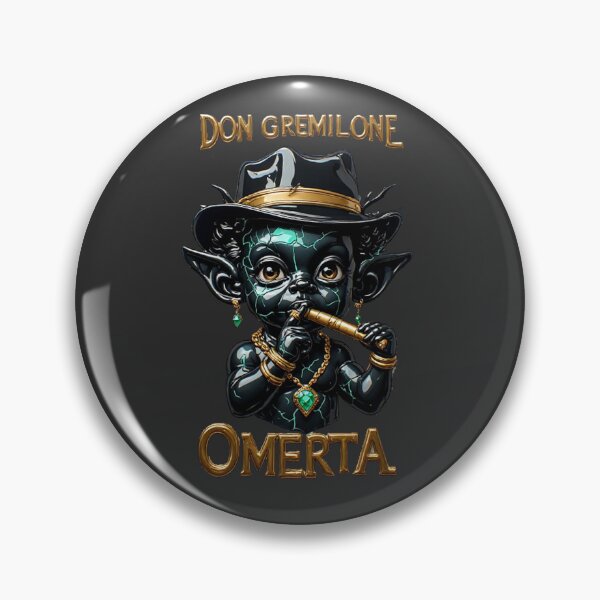 Item preview, Don Gremilone - Omerta Code of Silence (Shadow Edition) Wall Art 03 designed and sold by Shift-Bloom.