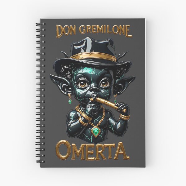 Item preview, Don Gremilone - Omerta Code of Silence (Shadow Edition) Wall Art 03 designed and sold by Shift-Bloom.