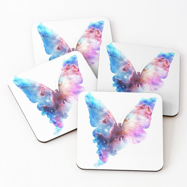 Item preview, Nebula Butterfly Art - Cosmic Dream & Ethereal Design designed and sold by STATIC SOUL.