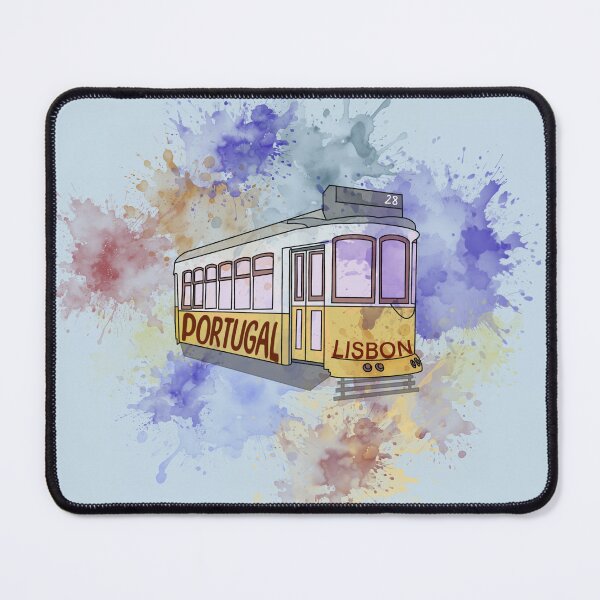 Item preview, Lisbon, Portugal Yellow Tram 28 designed and sold by The Touristy Tourists.