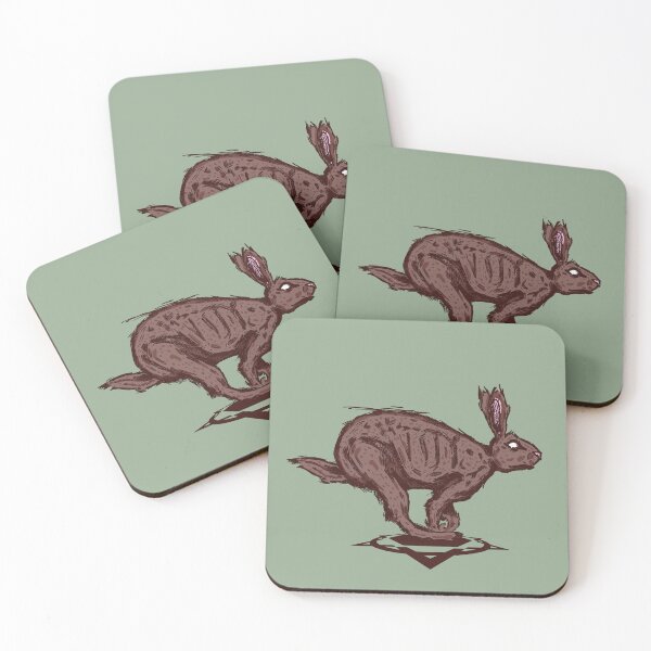 Item preview, Surreal Rabbit Anatomy Design | Macabre Vintage Wildlife Illustration designed and sold by Half Mess.