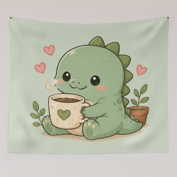 Item preview, Cute Cozy Dino designed and sold by MellowMunchkins.