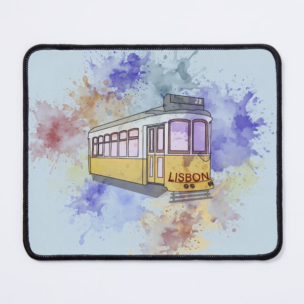 Item preview, Lisbon, Portugal Yellow Tram 28 designed and sold by The Touristy Tourists.