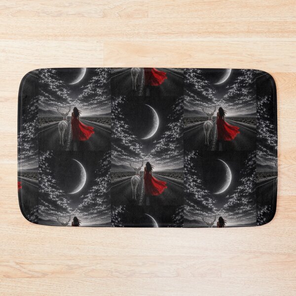 Item preview, Moonlit Journey with the White Stag designed and sold by Kimberly Palmer.
