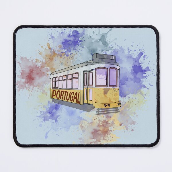 Item preview, Lisbon, Portugal Yellow Tram 28 designed and sold by The Touristy Tourists.