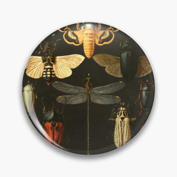 Item preview, T-shirt: Vintage Entomology Plate II – Lepidoptera & Coleoptera designed and sold by ForeverPrintsOK.