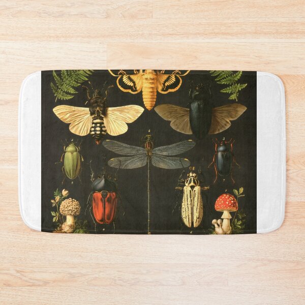 Item preview, T-shirt: Vintage Entomology Plate II – Lepidoptera & Coleoptera designed and sold by ForeverPrintsOK.