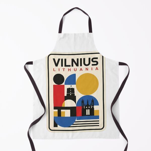 Artikelvorschau, Vilnius, Litauen – Geometrische Architektur – Reise-Souvenir entworfen und verkauft von k3rstman1.