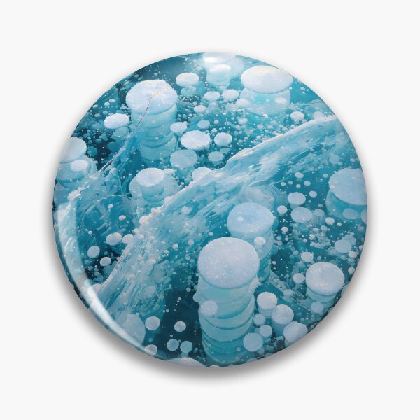 Item preview, Frozen Ice Bubbles – Unique Winter Nature designed and sold by Yomere.