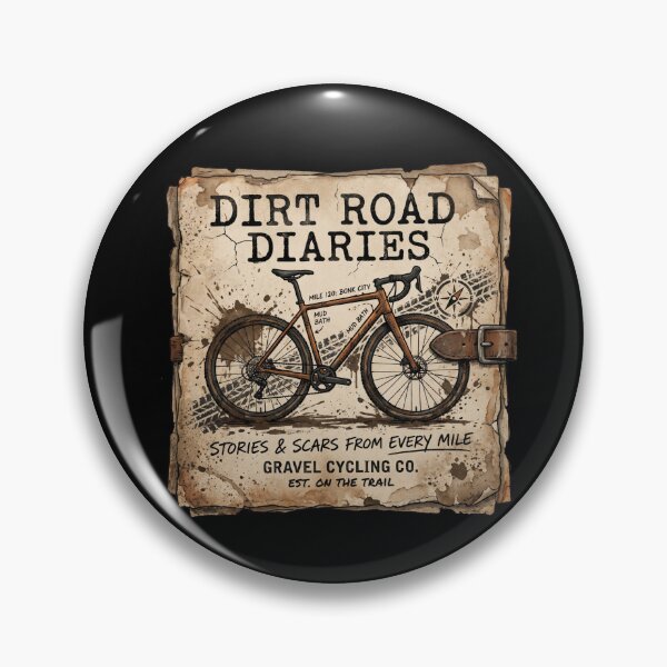 Item preview, Copy of Lost Trails Compass Gravel Cycling Tee designed and sold by Hanno0.