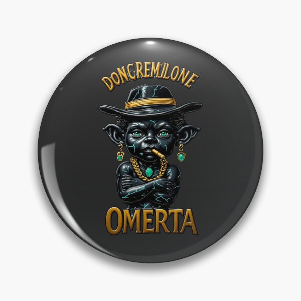 Item preview,  Don Gremilone - Omerta Code of Silence (Shadow Edition) Wall Art 04 designed and sold by Shift-Bloom.