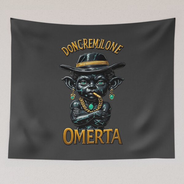 Item preview,  Don Gremilone - Omerta Code of Silence (Shadow Edition) Wall Art 04 designed and sold by Shift-Bloom.