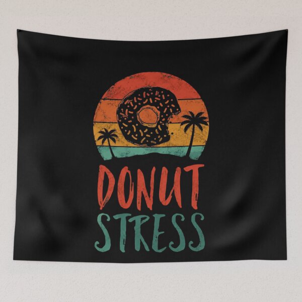 Item preview, Donut Stress Funny Donut Lover Relaxing Quote Food Pun designed and sold by JonesFlora2025.
