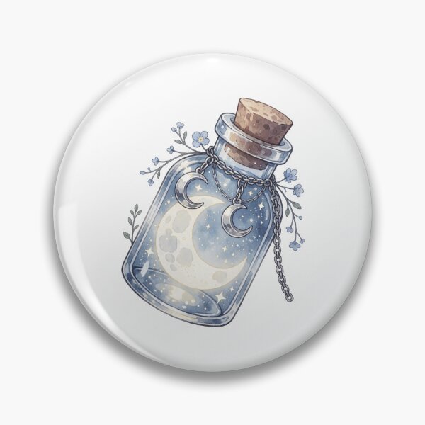 Item preview, Jar of Stars Sticker | Celestial Fantasy Art designed and sold by AillustriaAK.
