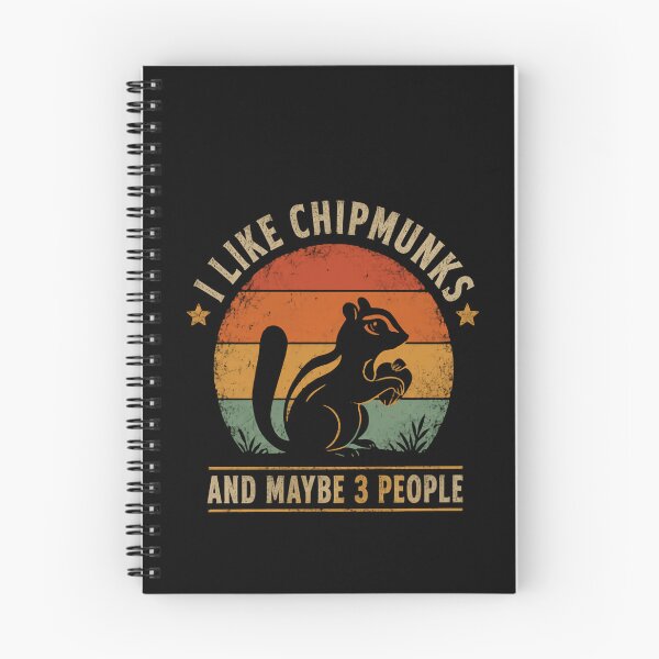 Item preview, I Like Chipmunks And Maybe 3 People Chipmunk Lover Introvert Humor designed and sold by JonesFlora2025.