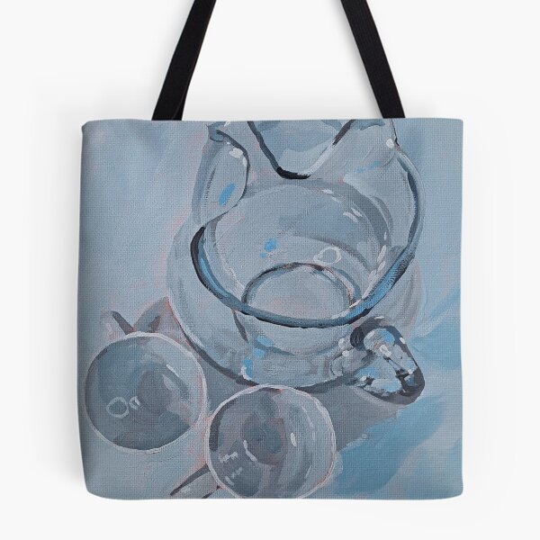 Item preview, "Cool Glass" Acrylic Painting designed and sold by BethFolArt.