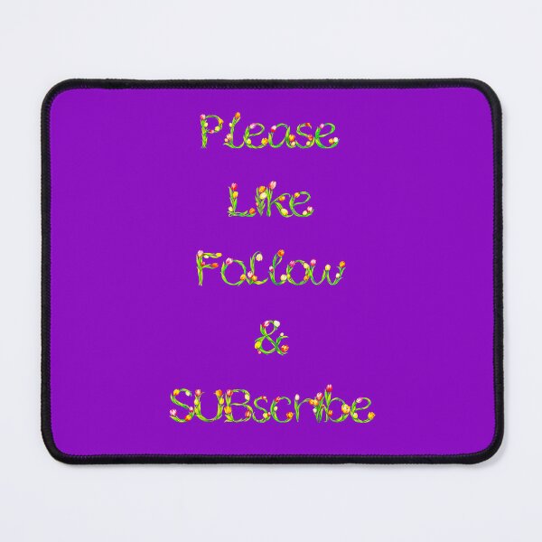 Item preview, ✴️ PLEASE LIKE FOLLOW & SUBSCRIBE COLLECTION ✴️ - ENCHANTED TULIP TEXT designed and sold by WheelieGdArt.