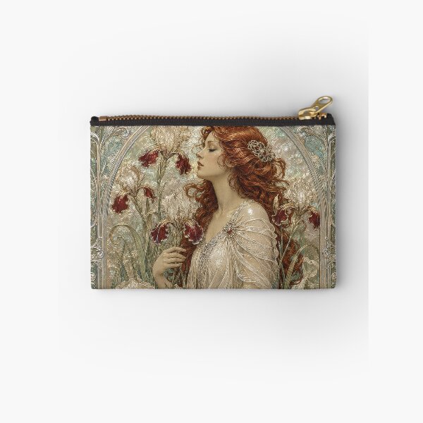 Item preview, Woman Among Blooming Irises designed and sold by Andy Gambino Art.