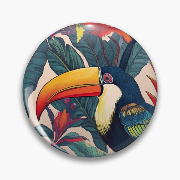 Item preview, Exotic Toucan & Botanical Jungle Design designed and sold by Outlet Raloel.