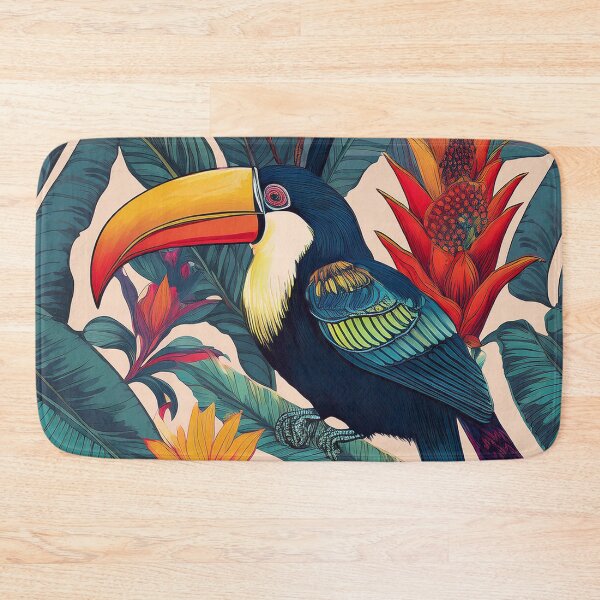 Item preview, Exotic Toucan & Botanical Jungle Design designed and sold by Outlet Raloel.