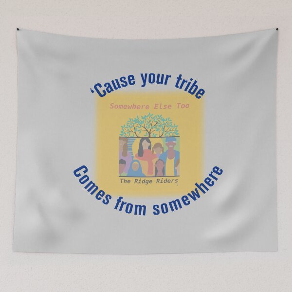 Item preview, 'Cause Your Tribe Song Lyric and Cover designed and sold by MrGsMind.