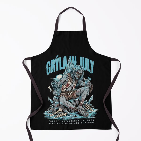 Item preview, Grýla In July – Icelandic Christmas Witch Horror Funny Summer Shirt Norse Folklore Gift V3 designed and sold by DarylWelsh2024.