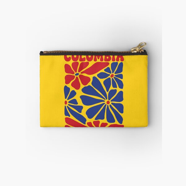 Item preview, Colombia Floral Boho Flowers Cute Groovy Colombian Girl designed and sold by littlemiscat.