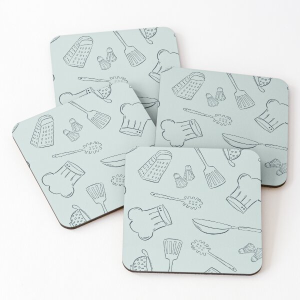 Item preview, Yes Chef - Aqua designed and sold by Courtney Nicholls.
