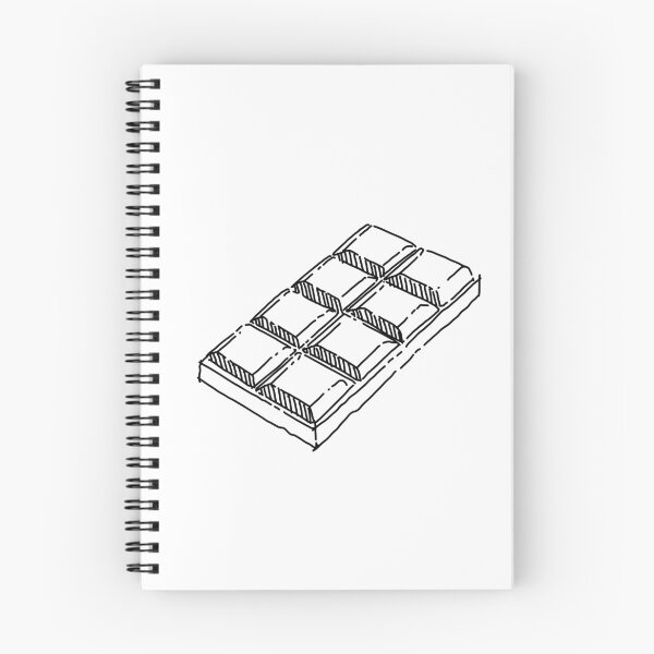 Item preview, Chocolate bar simple line art  designed and sold by midsketcher.