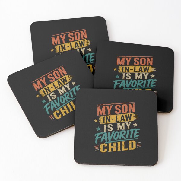 Item preview, My Son In-Law Is My Favorite Child Family Humor Parents In Law Gift designed and sold by RetroMini2026.