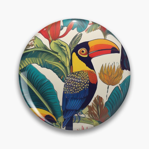 Item preview, Exotic Toucan & Botanical Jungle Design designed and sold by Outlet Raloel.