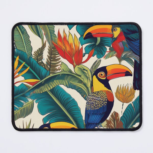 Item preview, Exotic Toucan & Botanical Jungle Design designed and sold by Outlet Raloel.
