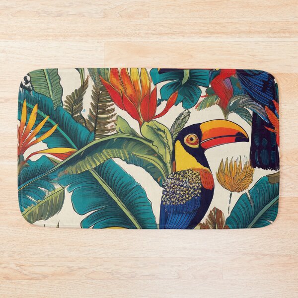 Item preview, Exotic Toucan & Botanical Jungle Design designed and sold by Outlet Raloel.