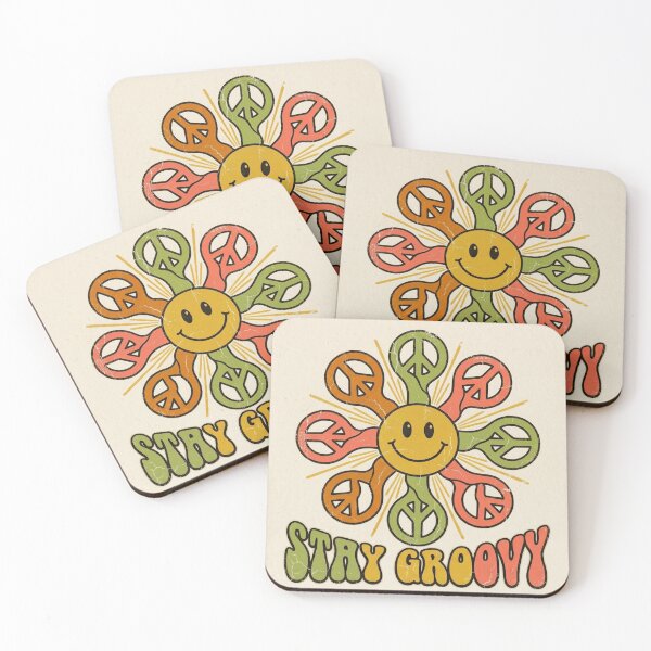 Item preview, Stay Groovy Shirt | Retro Smiley Daisy 70s Hippie Graphic Tee designed and sold by DmaarGroup.