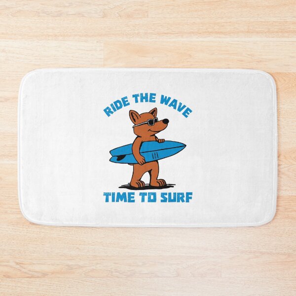 Item preview, Ride The Wave Time To Surf designed and sold by RetroChunky®.