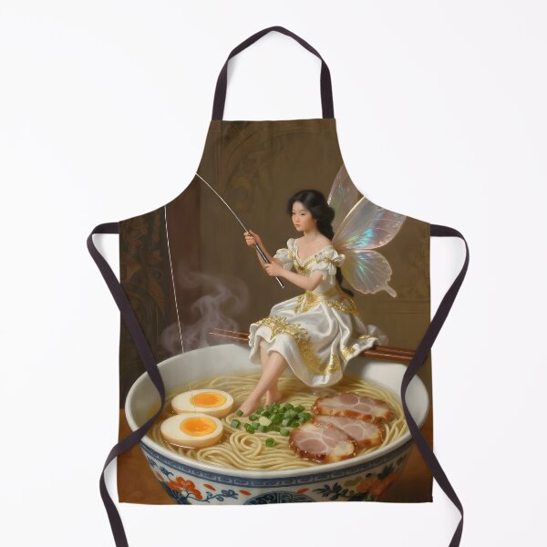 Aperçu de l'œuvre Fairy fishing in a ramen bowl créée et vendue par Selena-V.
