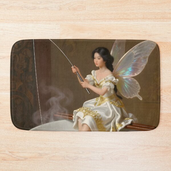 Item preview, Fairy fishing in a ramen bowl designed and sold by Selena-V.