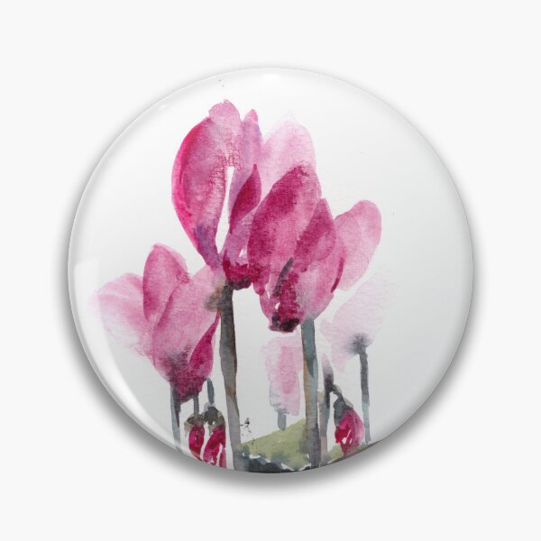 Item preview, Vibrant Pink Cyclamen Blooms designed and sold by CanotStop.