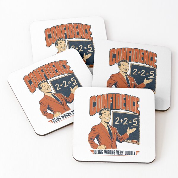 Item preview, Confidence Funny Sarcastic Vintage Retro Humor designed and sold by journeyengine.