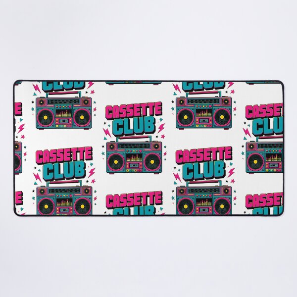 Item preview, Cassette Club - Retro 80s Boombox Graphic designed and sold by Barcud Designs.