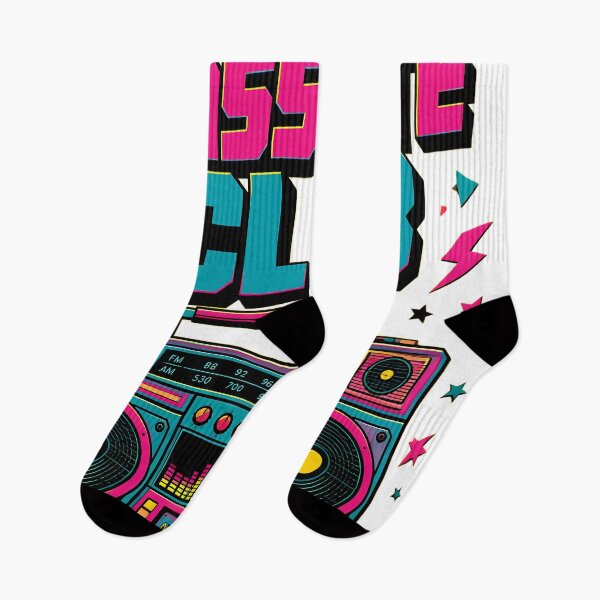 Item preview, Cassette Club - Retro 80s Boombox Graphic designed and sold by Barcud Designs.