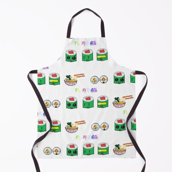 Item preview, Japanese Retro Sushi and Ramen Chibi Food Pixel Art designed and sold by RetroRlx.