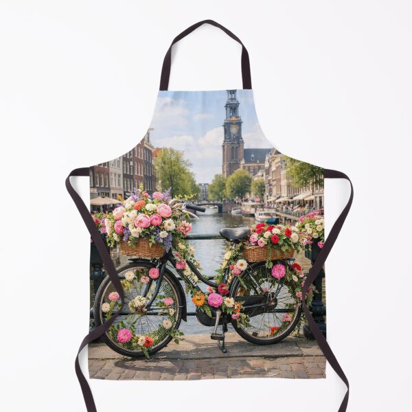 Item preview, Rower w Amsterdamie  designed and sold by VectorVibeTwo.