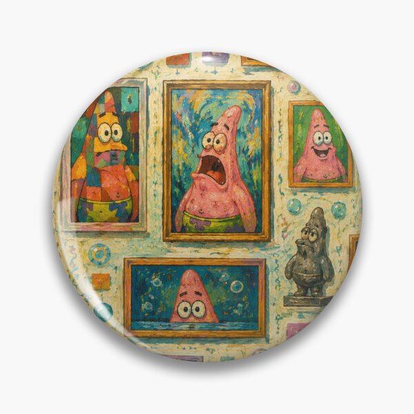 Item preview, SpongeBob - Patrick's Portrait Wall - Patrick Star designed and sold by DibujandoPorfa.