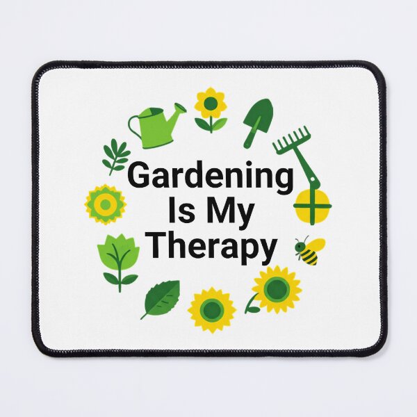 Item preview, Copy of Gardening Is My Therapy  Funny Gardening designed and sold by AleksandraJac05.