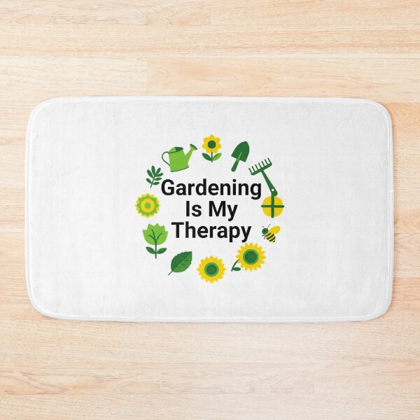 Item preview, Copy of Gardening Is My Therapy  Funny Gardening designed and sold by AleksandraJac05.