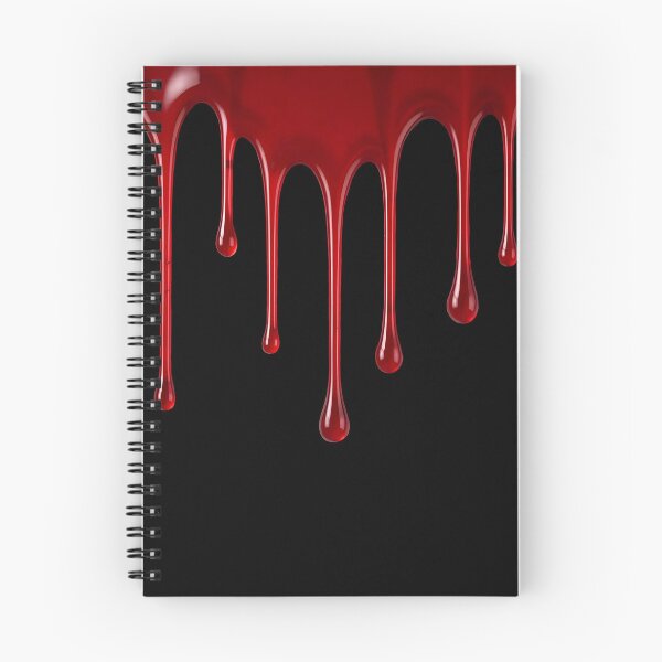 Item preview, Running Blood Drips – Realistic Red Liquid Horror Illustration designed and sold by EmeraldeaArt.