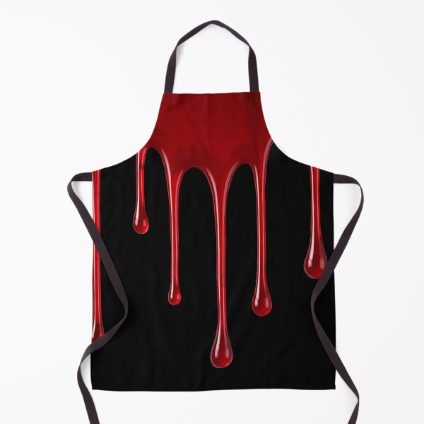 Item preview, Running Blood Drips – Realistic Red Liquid Horror Illustration designed and sold by EmeraldeaArt.