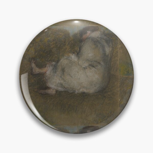 Item preview, Reclining Woman in White Pastel Study designed and sold by artofuniverse.